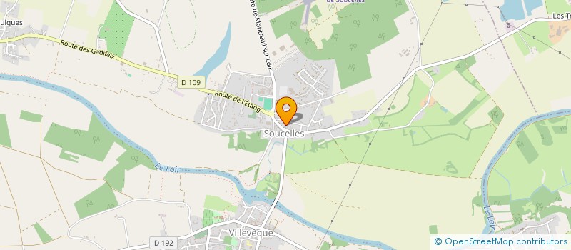 localisation de l'entreprise AIDES AUX SANS ABRIS EN MILIEU RURAL à LOIRE-AUTHION