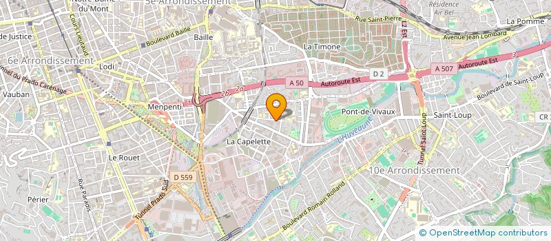 localisation de l'entreprise AIDES AUX SENIORS à MARSEILLE