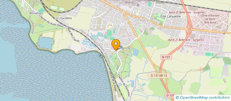 localisation de l'entreprise AIDES ET ASSISTANCES EN INFORMATIQUE A DOMICILE AYTRE  AYTRE