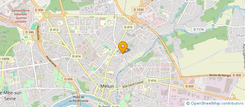 localisation de l'entreprise AIDES ET SOUTIEN A DOMICILE 77 à MELUN
