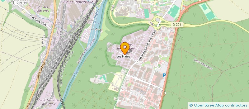 localisation de l'entreprise AIDFD  SAINT-MAXIMIN