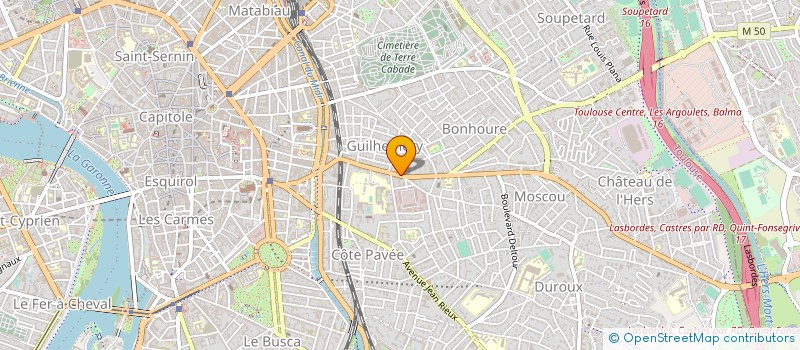 localisation de l'entreprise AIDGAR à TOULOUSE