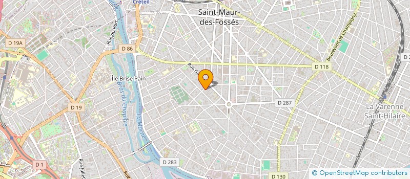 localisation de l'entreprise AIDI à SAINT-MAUR-DES-FOSSES