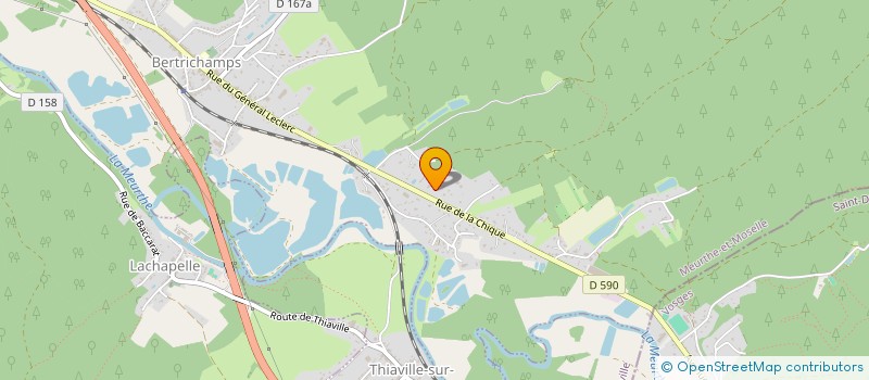 localisation de l'entreprise AIDIA  BERTRICHAMPS