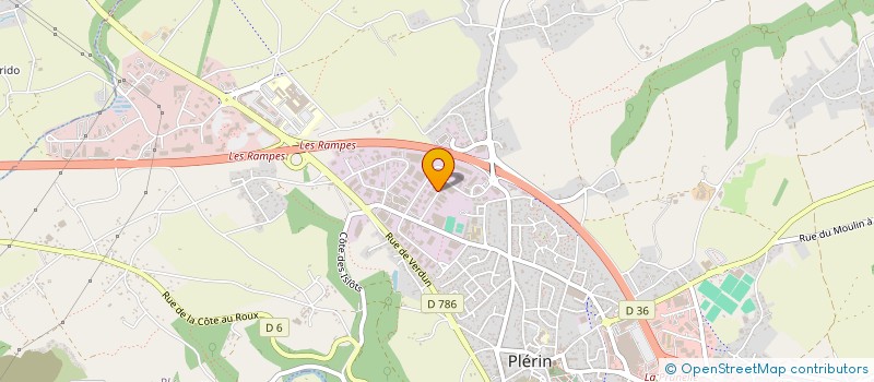 localisation de l'entreprise AIDIFICE à PLERIN