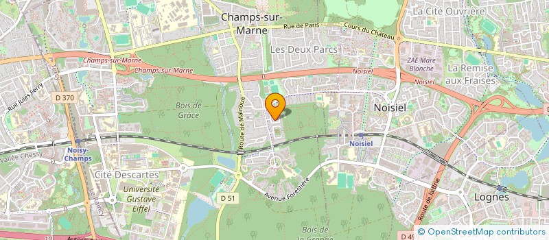 localisation de l'entreprise AIDIMMO  CHAMPS-SUR-MARNE