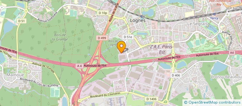 localisation de l'entreprise AIDOM EXPERT ADESSA à LOGNES