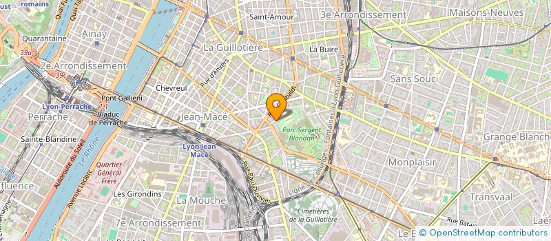 localisation de l'entreprise AIDONS LE TCHAD  LYON