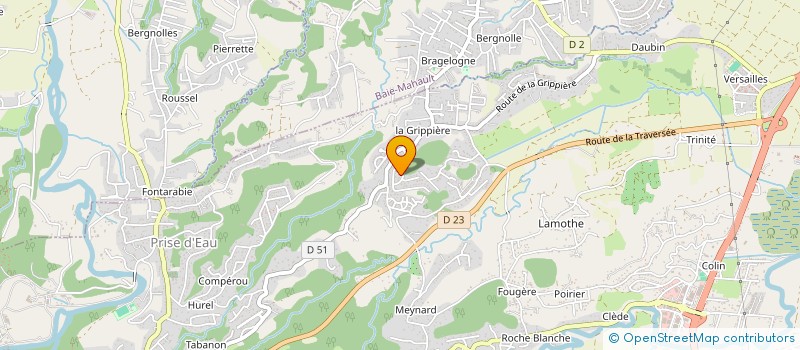 localisation de l'entreprise AIDONS NOS AINES ET NOS AIDANTS (A3A)  PETIT-BOURG