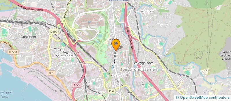 localisation de l'entreprise AIDONS NOS PROCHAINS à MARSEILLE