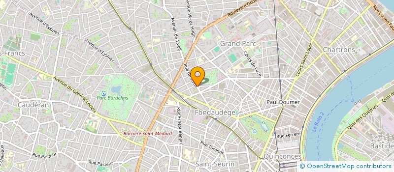 localisation de l'entreprise AIDONS NOS PROCHES  BORDEAUX