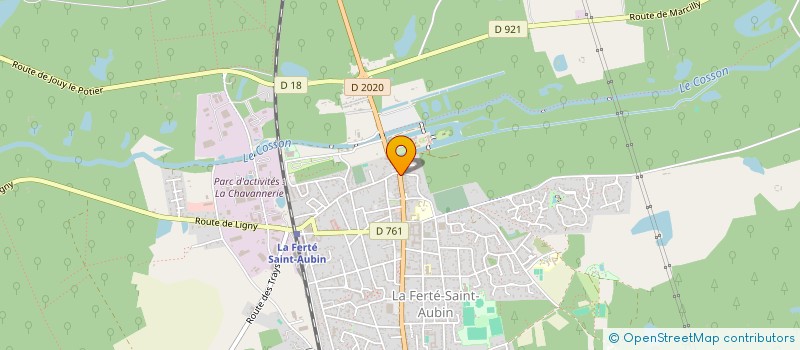 localisation de l'entreprise AIDONS NOS SENIORS à LA FERTE-SAINT-AUBIN