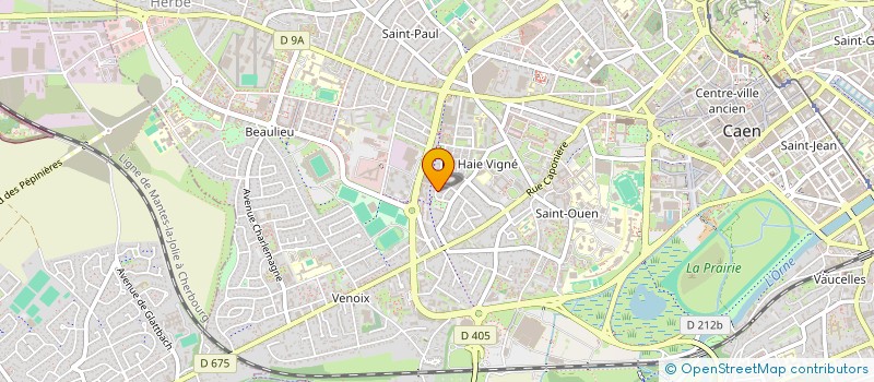 localisation de l'entreprise AIDOO SOFTWARE à CAEN