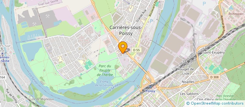 localisation de l'entreprise AIDOTE  JOUARS-PONTCHARTRAIN