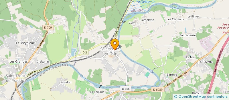 localisation de l'entreprise AIDOU  SAINT-LOUIS-EN-L'ISLE