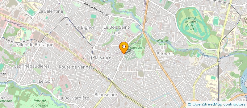 localisation de l'entreprise AIDRONE à NANTES
