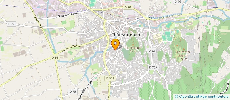 localisation de l'entreprise AIDY à CHATEAURENARD