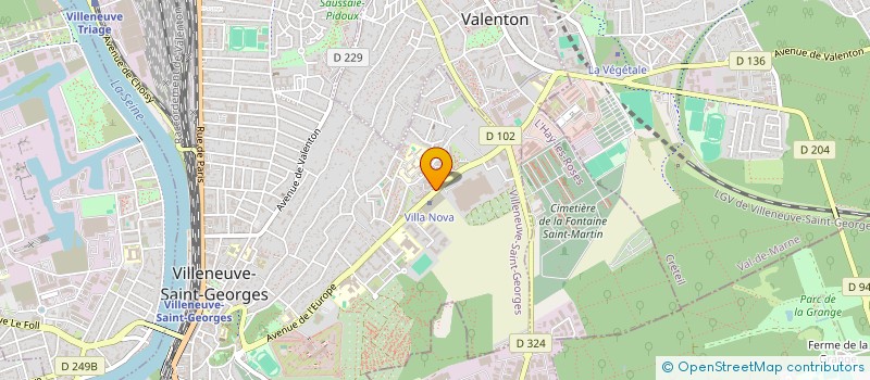 localisation de l'entreprise AIE PHONE 2 à VILLENEUVE-SAINT-GEORGES