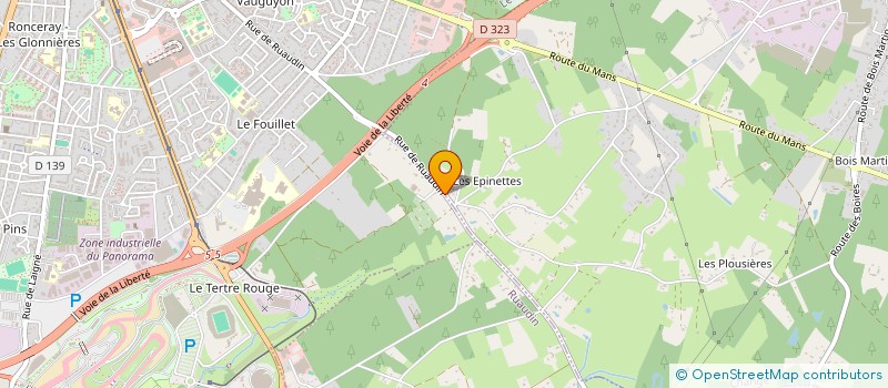 localisation de l'entreprise AIE PHONE  LE MANS