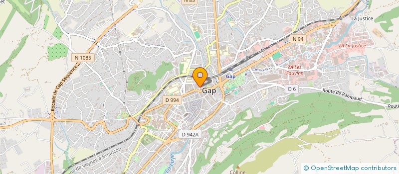 localisation de l'entreprise AIE PROD  GAP