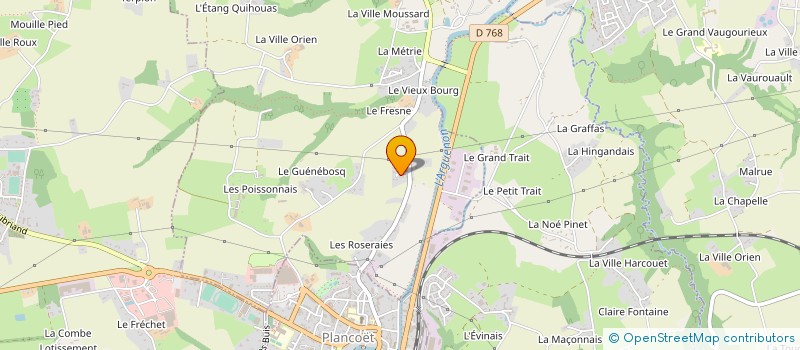 localisation de l'entreprise AIE SARL à SAINT-LORMEL