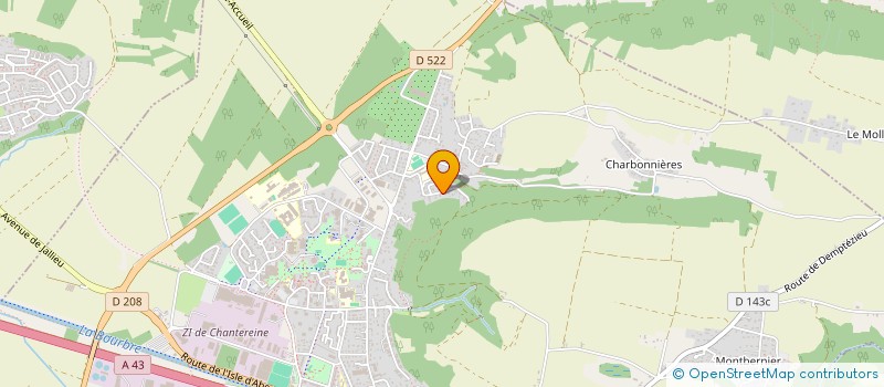 localisation de l'entreprise AIES SASU à BOURGOIN-JALLIEU