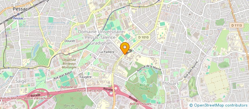 localisation de l'entreprise AIESEC BORDEAUX  TALENCE