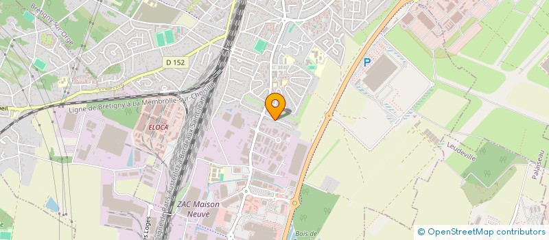 localisation de l'entreprise AIF à BRETIGNY-SUR-ORGE