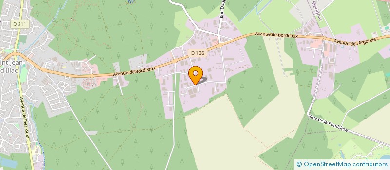 localisation de l'entreprise AIF  SAINT-JEAN-D'ILLAC