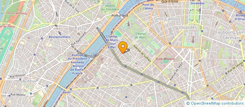 localisation de l'entreprise AIF FINANZIARIA IMMOBILIARE  PARIS