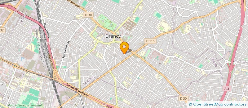 localisation de l'entreprise AIF GROUPE à DRANCY