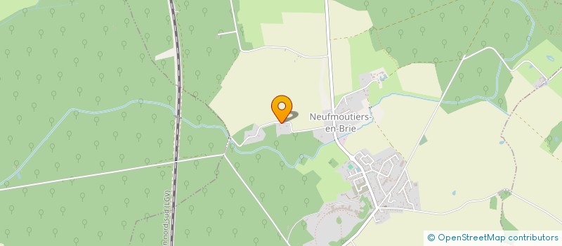 localisation de l'entreprise AIF-PRO  NEUFMOUTIERS-EN-BRIE