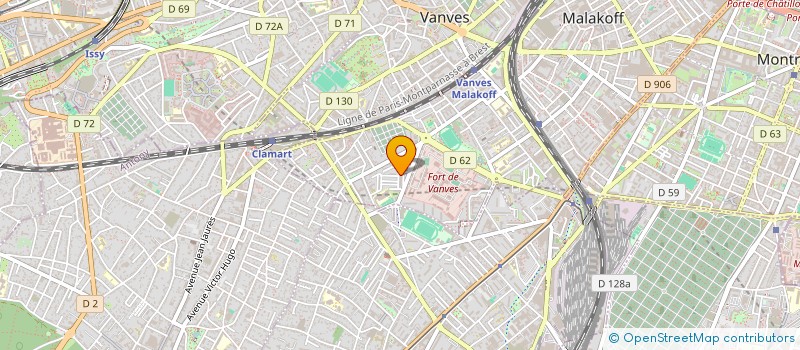 localisation de l'entreprise AIFA  MALAKOFF