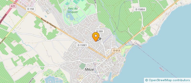 localisation de l'entreprise AIFM à MEZE