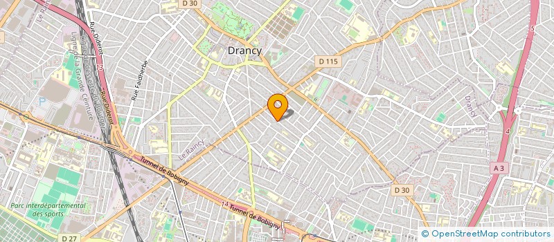 localisation de l'entreprise AIFO à DRANCY
