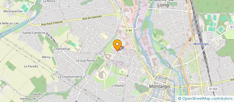 localisation de l'entreprise AIFOA à CHALETTE-SUR-LOING