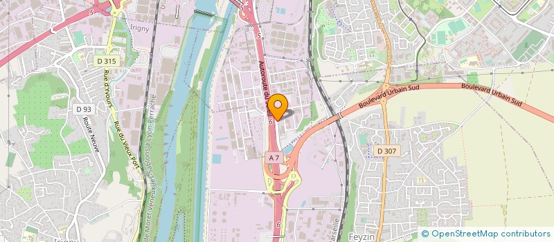 localisation de l'entreprise AIFOR AIDE A LA FORMATION PAR RECHERCHE  SAINT-FONS