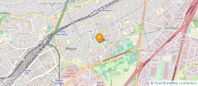 localisation de l'entreprise AIFPDEM ASSOCIATION DES ITSANDZENIENS EN FRANCE POUR LE DEVELOPPEMENT ET L'ENTRAIDE MUTUELLE à MASSY