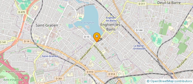 localisation de l'entreprise AIG  ENGHIEN-LES-BAINS