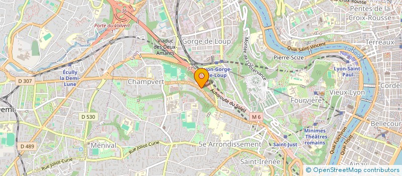 localisation de l'entreprise AIGA  LYON
