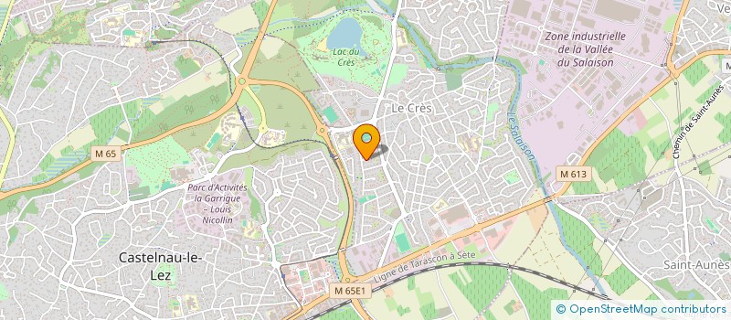 localisation de l'entreprise AIGAPROJECTS à LE CRES