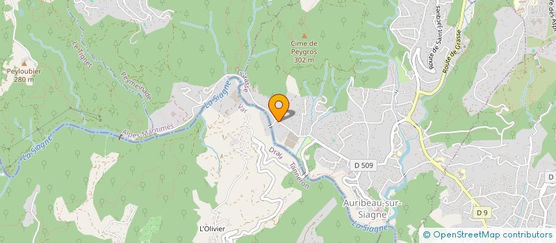 localisation de l'entreprise AIGAWA  AURIBEAU-SUR-SIAGNE