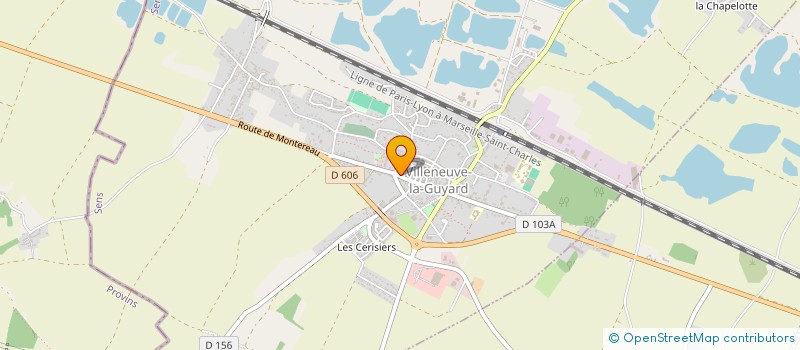 localisation de l'entreprise AIGLE ACADEMIE à VILLENEUVE-LA-GUYARD