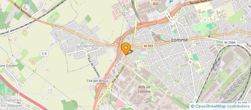 localisation de l'entreprise AIGLE AUTO à LILLE