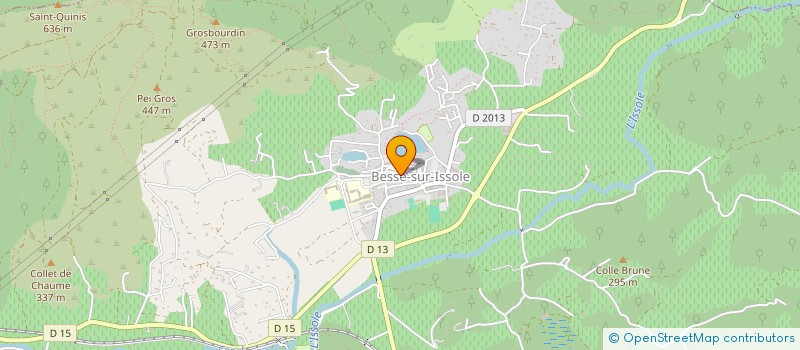 localisation de l'entreprise AIGLE BLANQUE à BESSE-SUR-ISSOLE