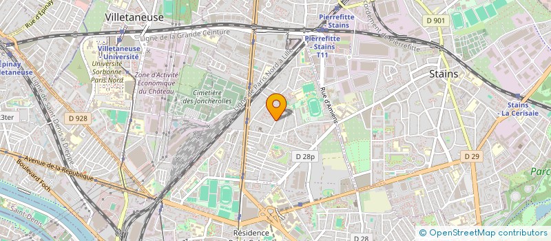localisation de l'entreprise AIGLE DE LA ROUTE à PIERREFITTE-SUR-SEINE