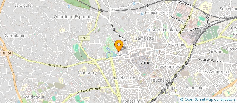localisation de l'entreprise AIGLE INTERIM à NIMES
