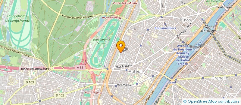 localisation de l'entreprise AIGLE INTERNATIONAL à PARIS
