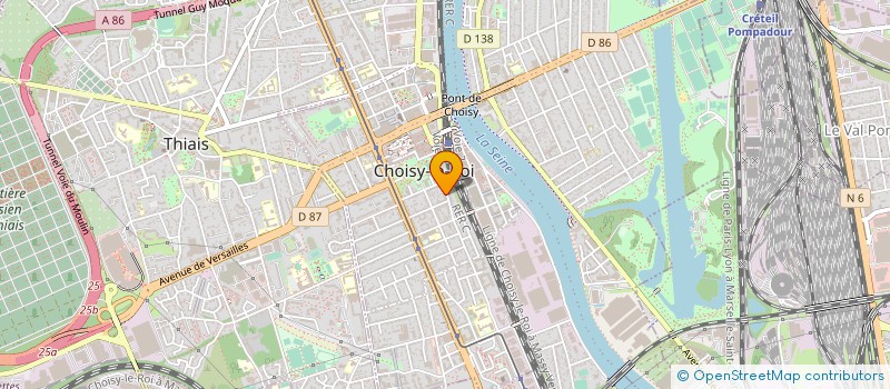 localisation de l'entreprise AIGLE NETTOYAGE  MELUN