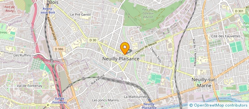 localisation de l'entreprise AIGLE PROTECTION  NEUILLY-PLAISANCE
